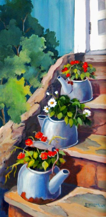 Florence Dionne, Comité d'accueil, 24 x 12 po