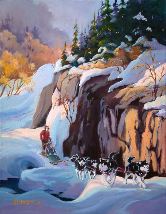 Florence Dionne, Audace, 18 x 14 po